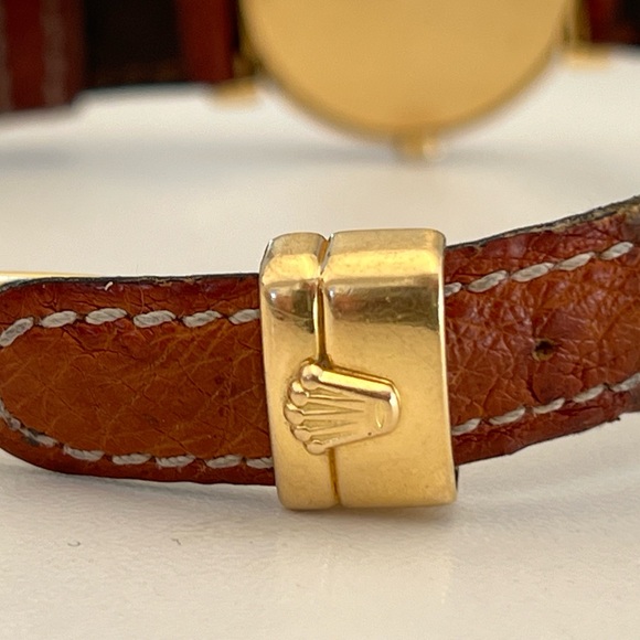 Stunning Rolex Cellini 6621 18K Gold Quartz Wristwatch - Picture 5 of 11